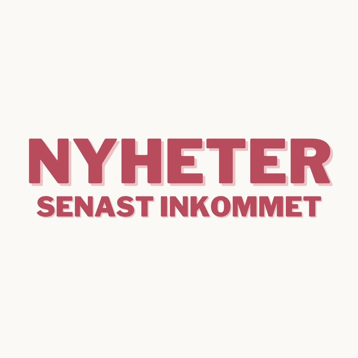 Omslagsbild för kategorin Nyheter med texten Senast inkommet, fokus på nya hjälpmedel för ADHD, autism och NPF