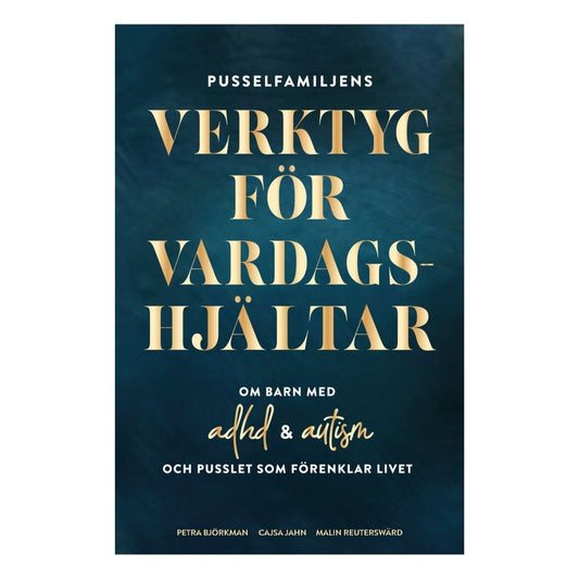 Bokomslag till Pusselfamiljens verktyg för vardagshjältar