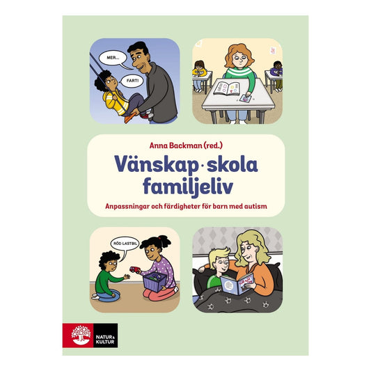 Vänskap, skola, familjeliv av Anna Backman om anpassningar och färdigheter för barn med autism