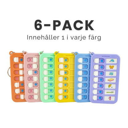 Perfekt vid NPF för att anpassa rutiner efter behov.