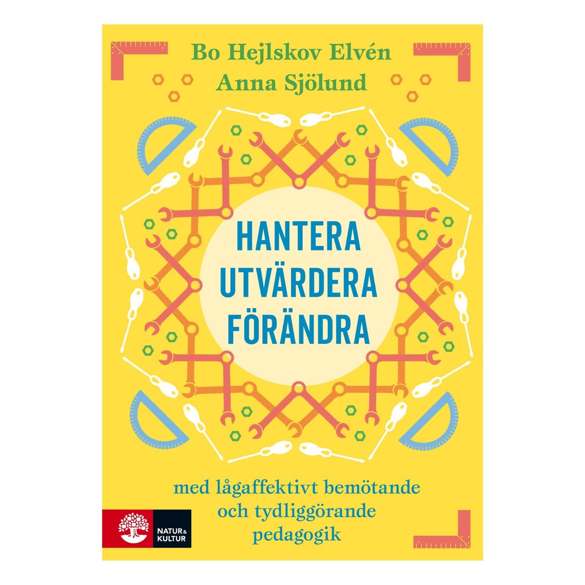 Alternativtext: Omslag till Hantera, utvärdera, förändra om lågaffektivt bemötande och tydliggörande pedagogik