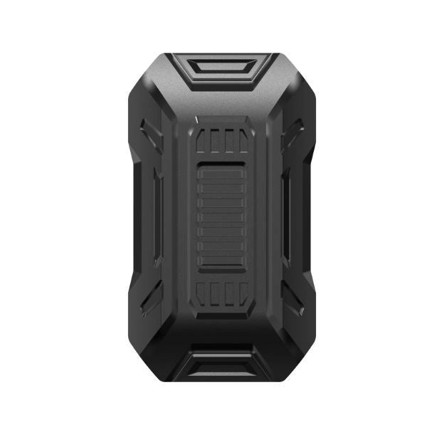 Magnetisk Infinity Slider i svart zinklegering – fidgetleksak med spårdesign