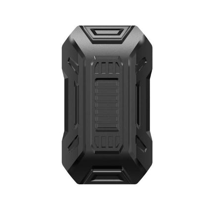 Magnetisk Infinity Slider i svart zinklegering – fidgetleksak med spårdesign