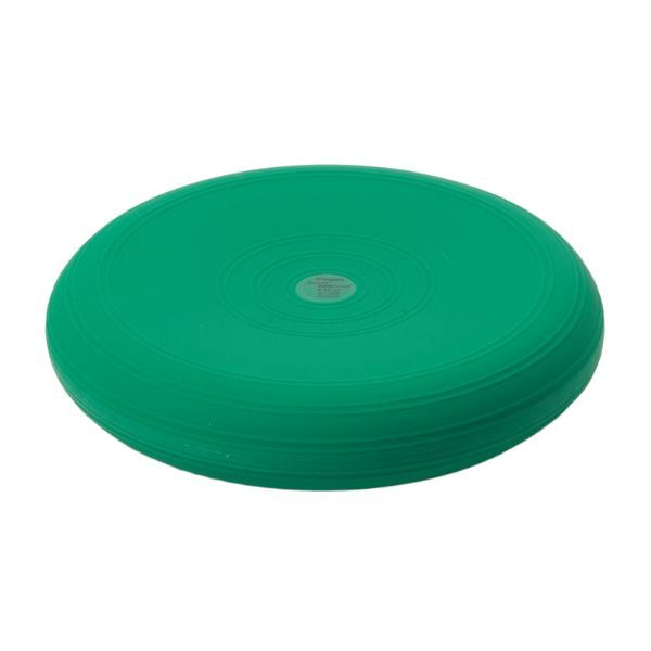 Grön Dynair sittkudde 33 cm för ergonomisk sittställning.