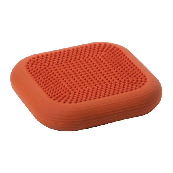 Luftfylld ergonomisk terra sittkudde som förbättrar hållning, balans och ryggstyrka vid kontorsarbete och träning.
