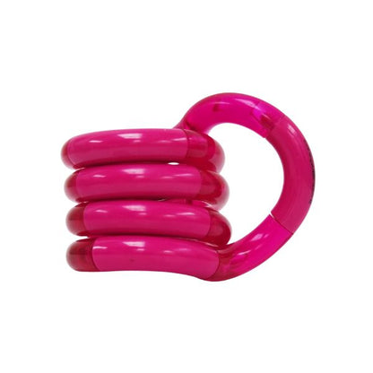 Rosa Tangle Palm Classic med genomskinliga sektioner