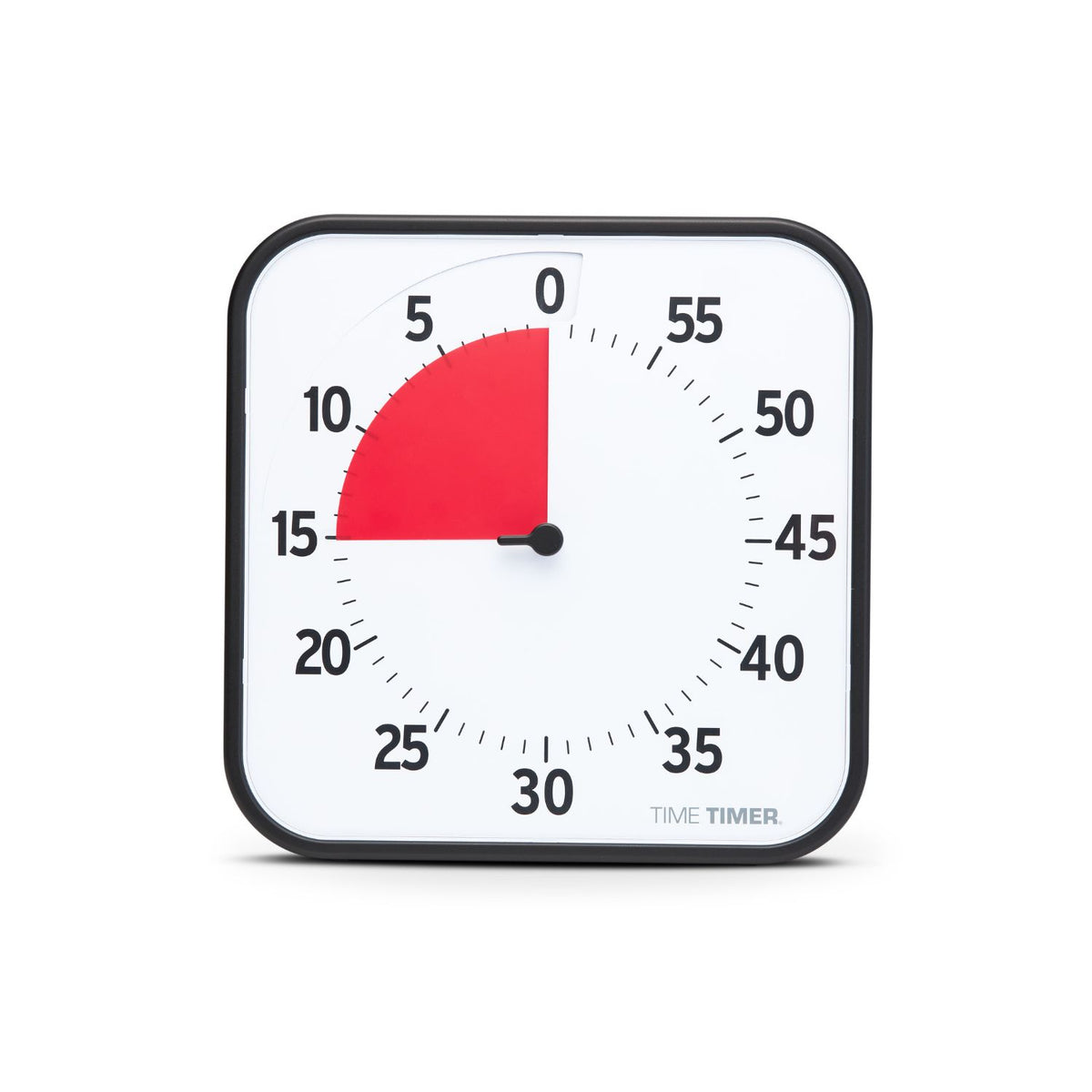 Time Timer Original Large med 15 minuter kvar på den visuella nedräkninge