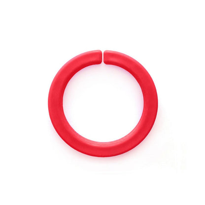 Rött Tuggarmband Bangle, diskret lösning för stresslindring och fokus.