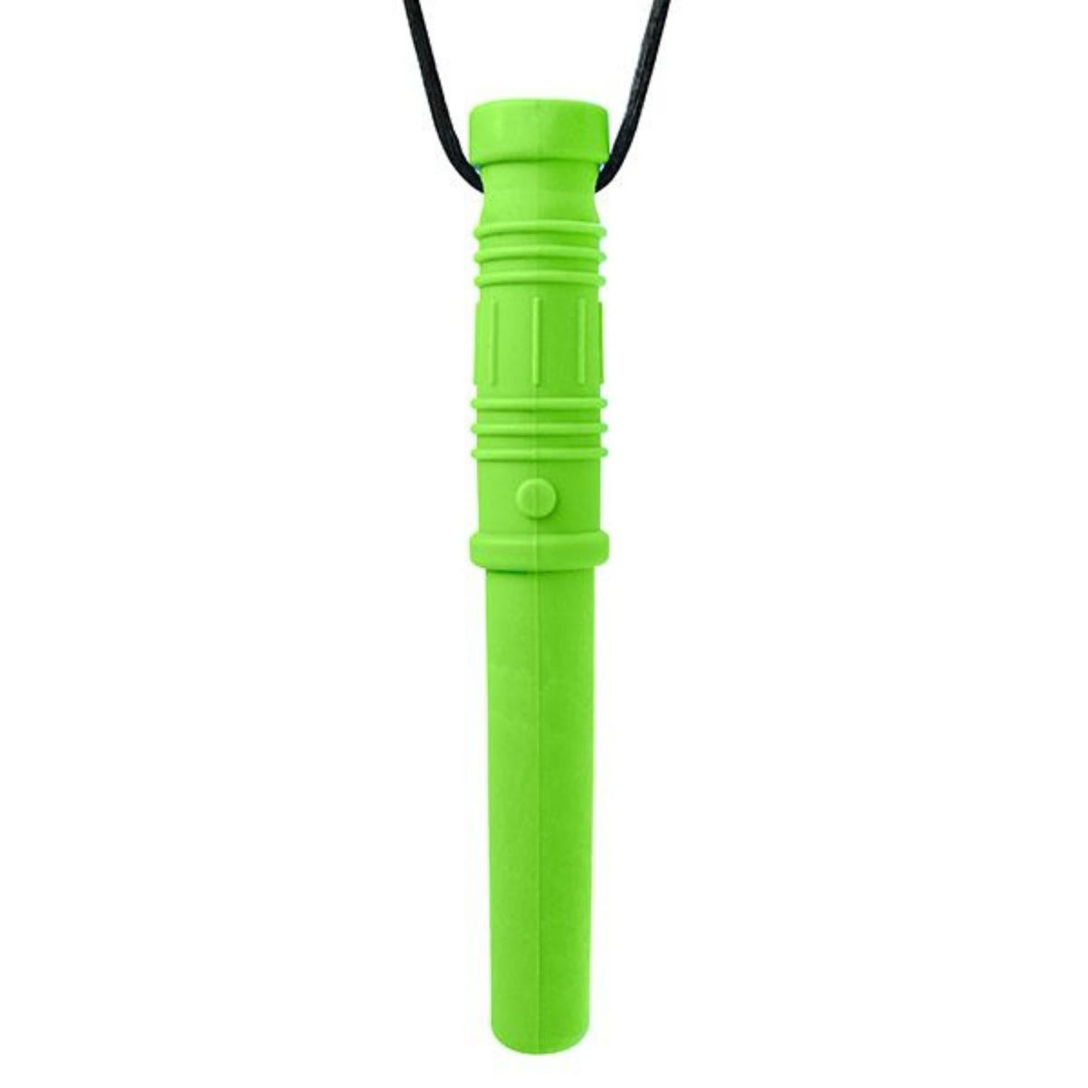 Ljusgrönt Bite Saber halsband, perfekt för mild till mellan tuggning