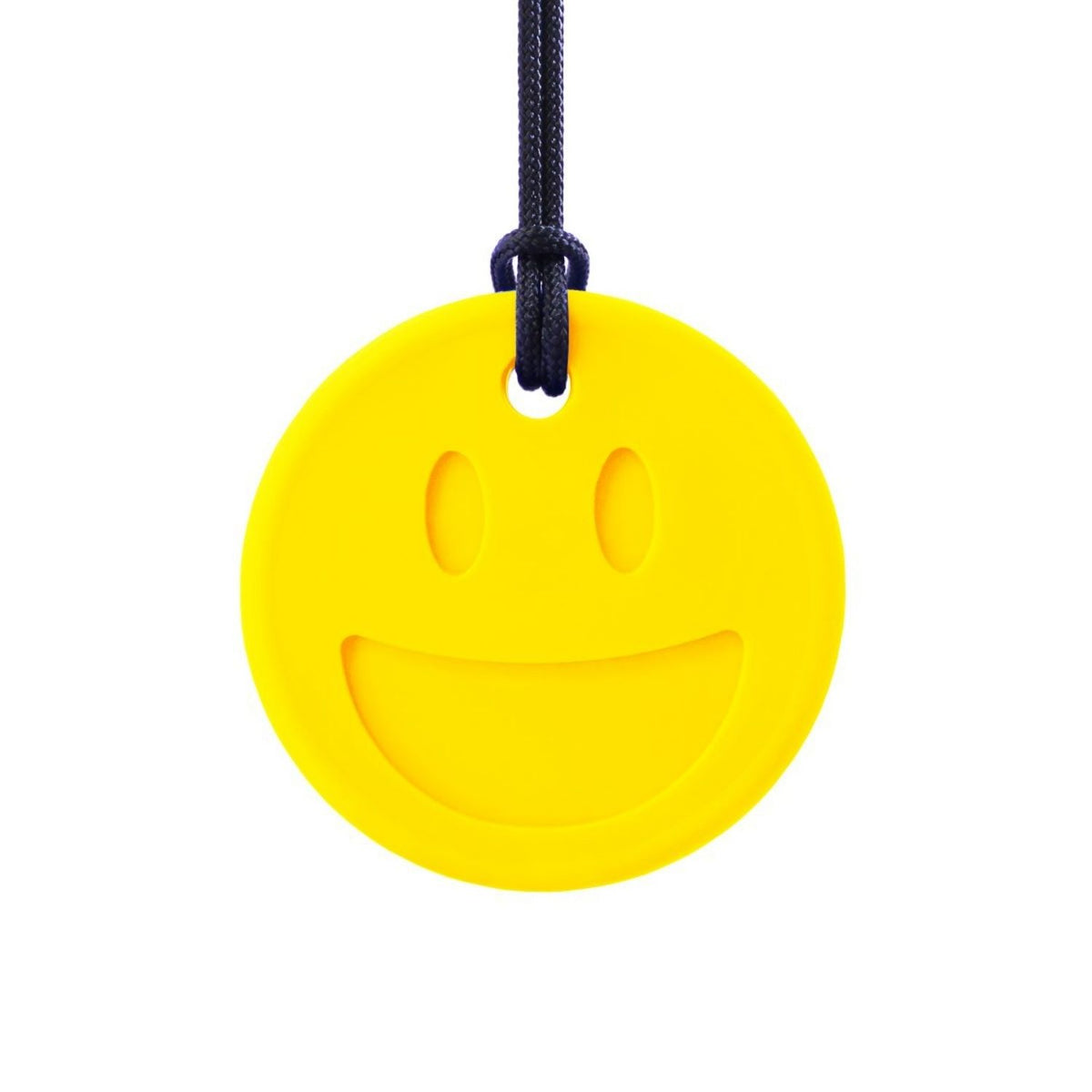 Gult Smiley Face-tugghalsband för ADHD & autism.