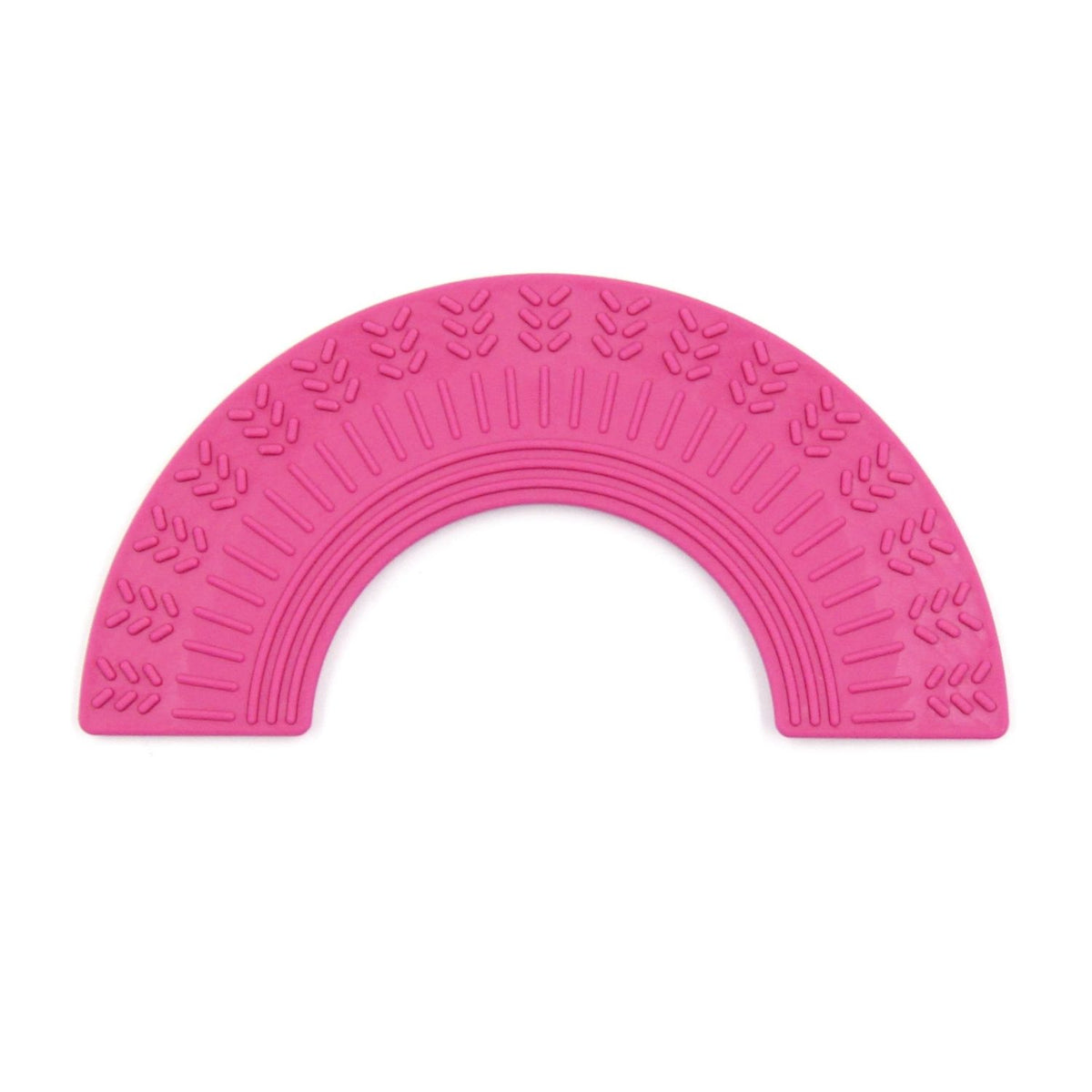 Rosa Regnbåge Fidget, passar lätt i handen för lugnande fidgetlekar.